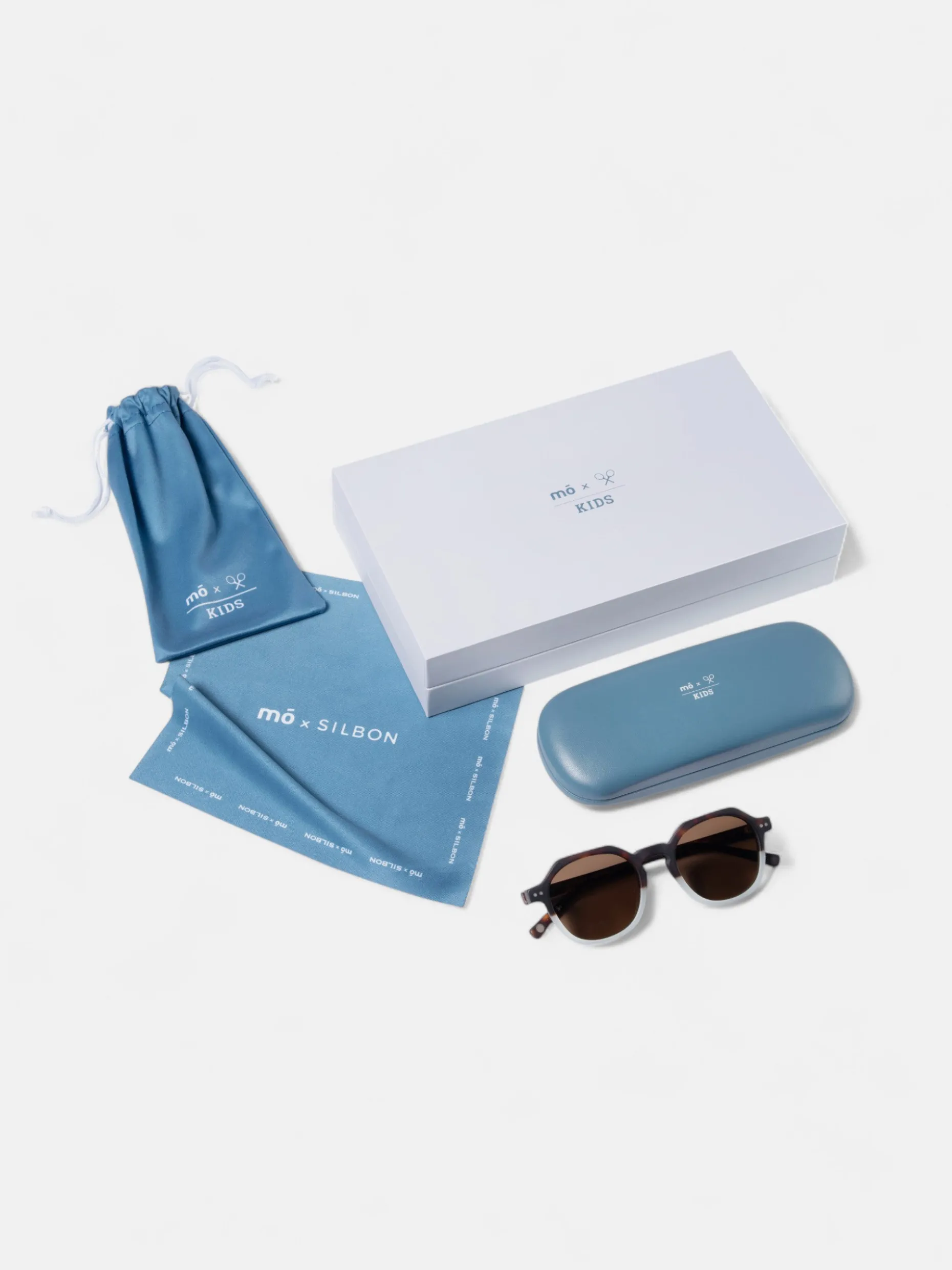 Gafa de sol MOxSILBON kids Buck bicolor azul