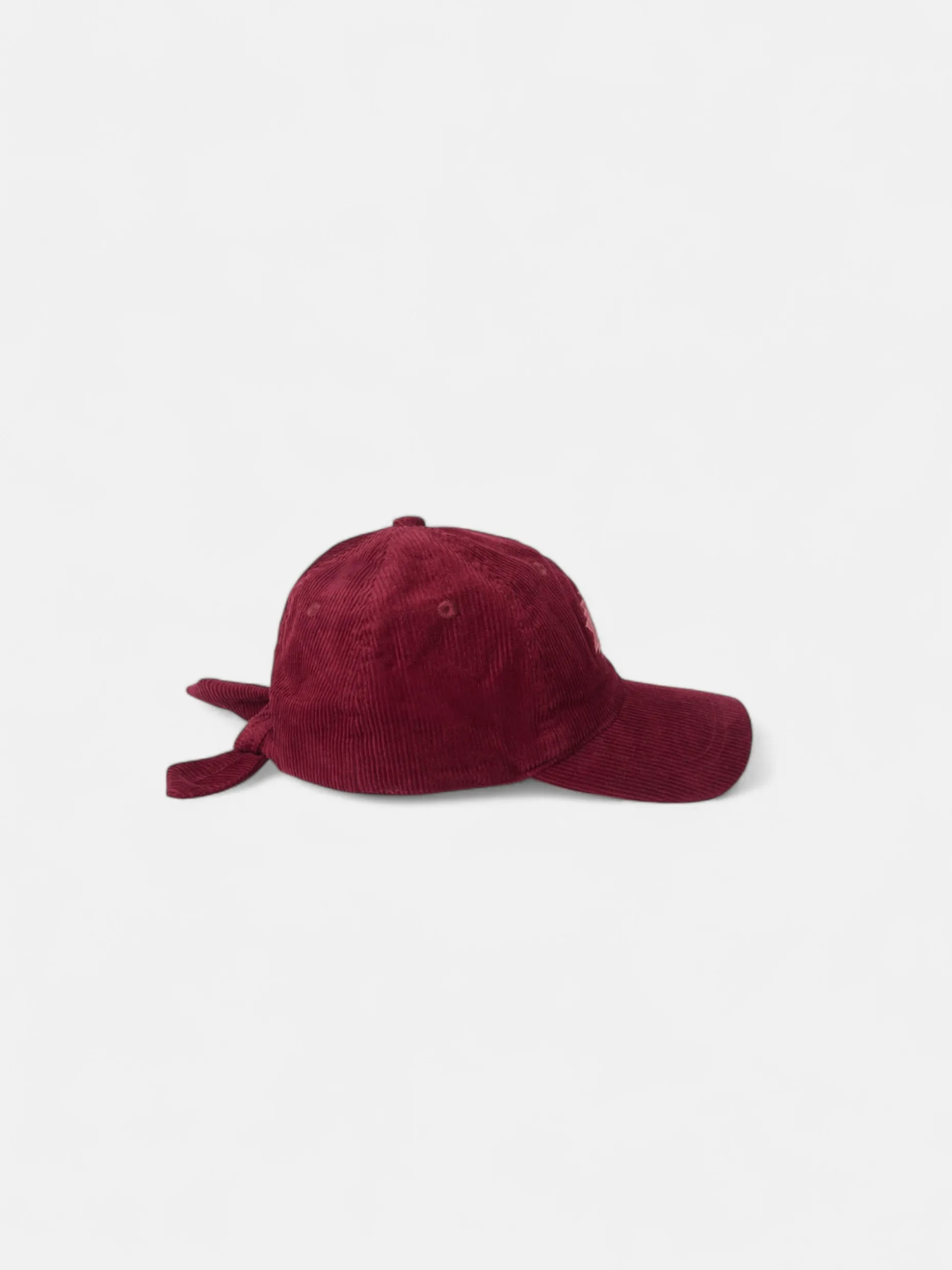 Gorra girl pana motivo etnico granate