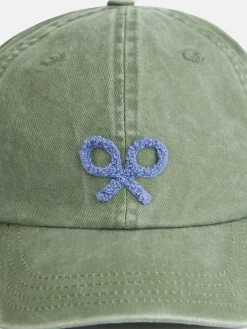Gorra kids desgastada raqueta verde