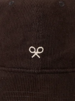 Gorra pana raquetas marron