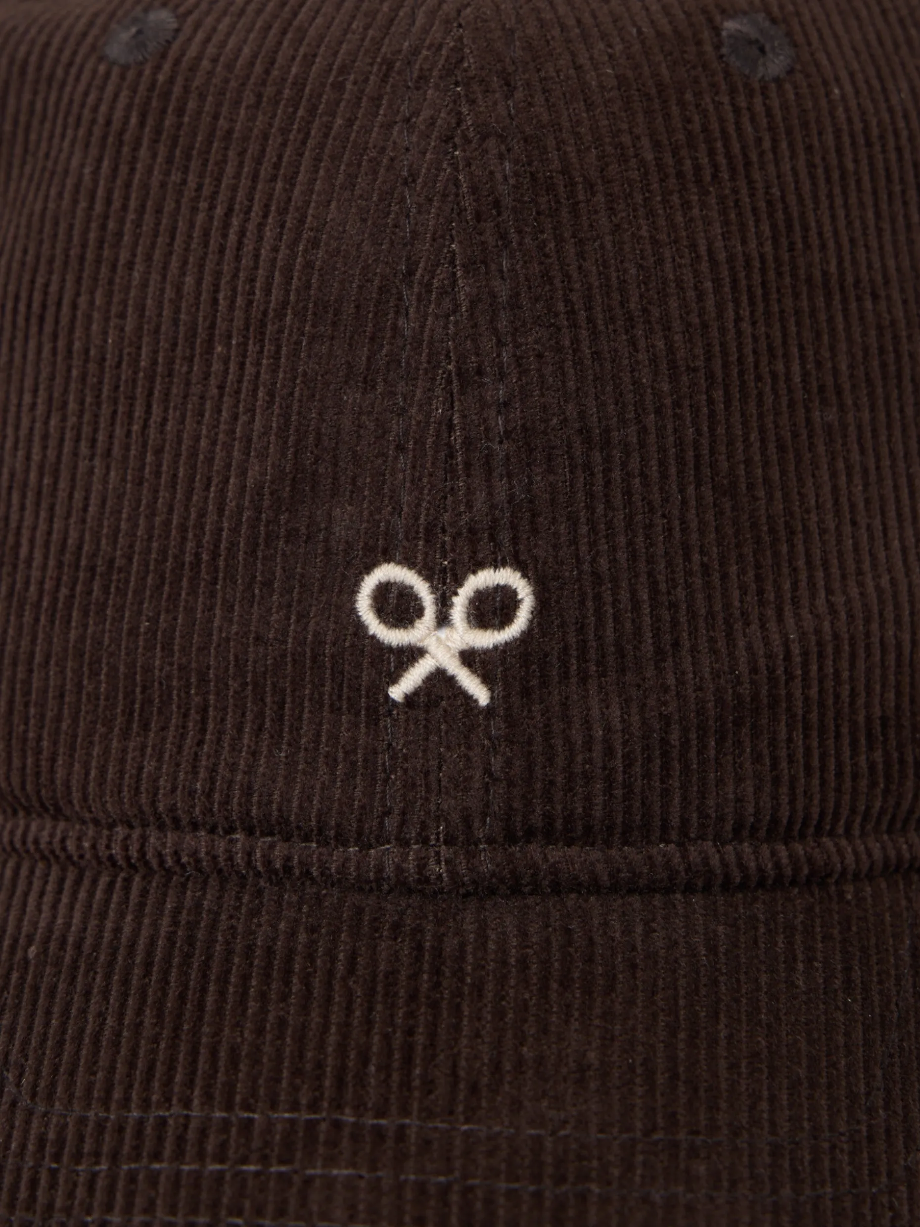 Gorra pana raquetas marron
