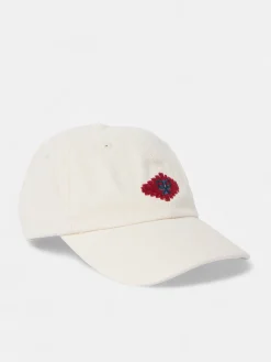 Gorra parche etnico beige