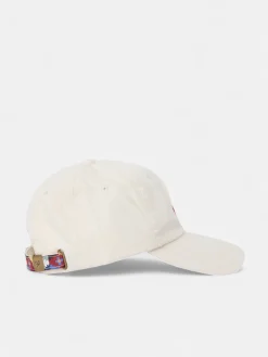 Gorra parche etnico beige