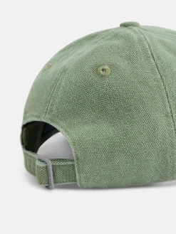 Gorra raquetas bordadas verde