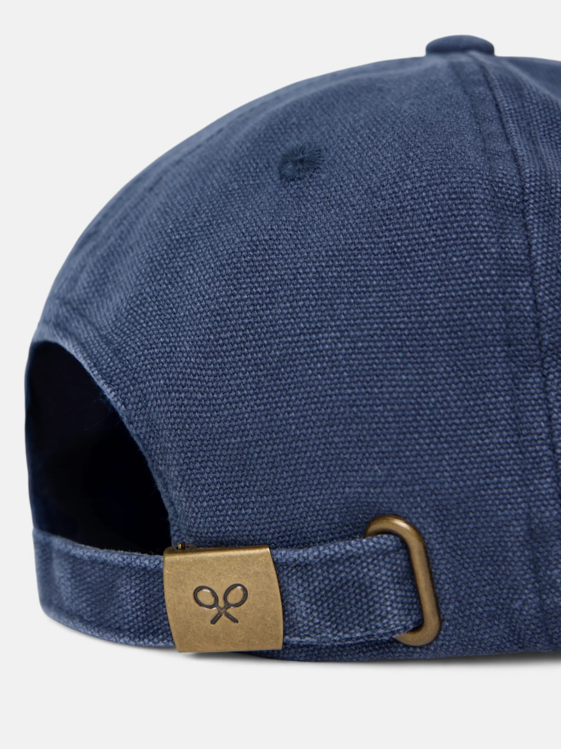 Gorra silbon desgastada azul marino