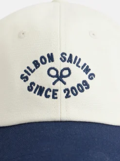 Gorra silbon sailing azul marino