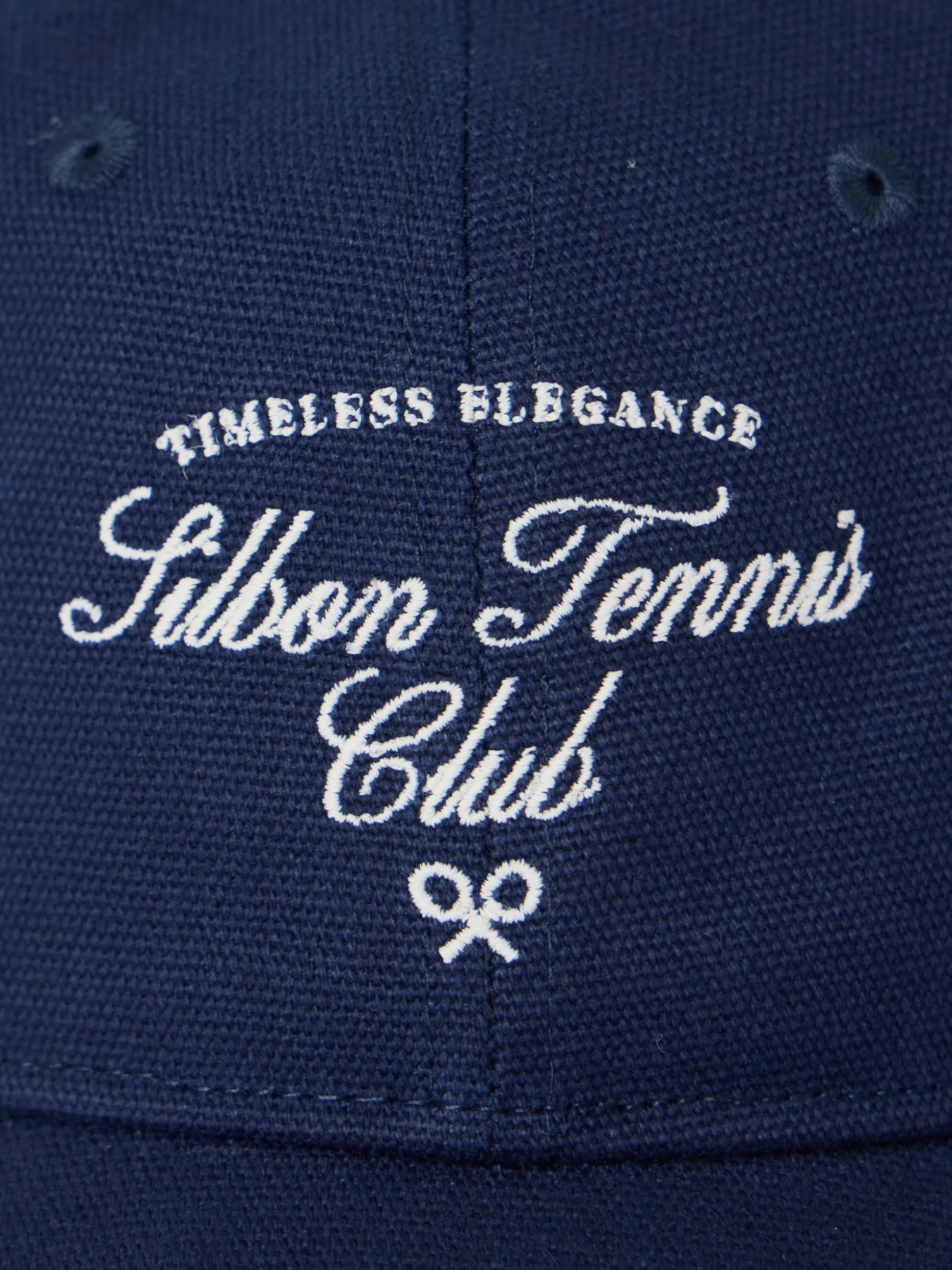 Gorra silbon tennis club azul marino