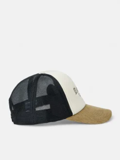 Gorra trucker tennis club pana beige