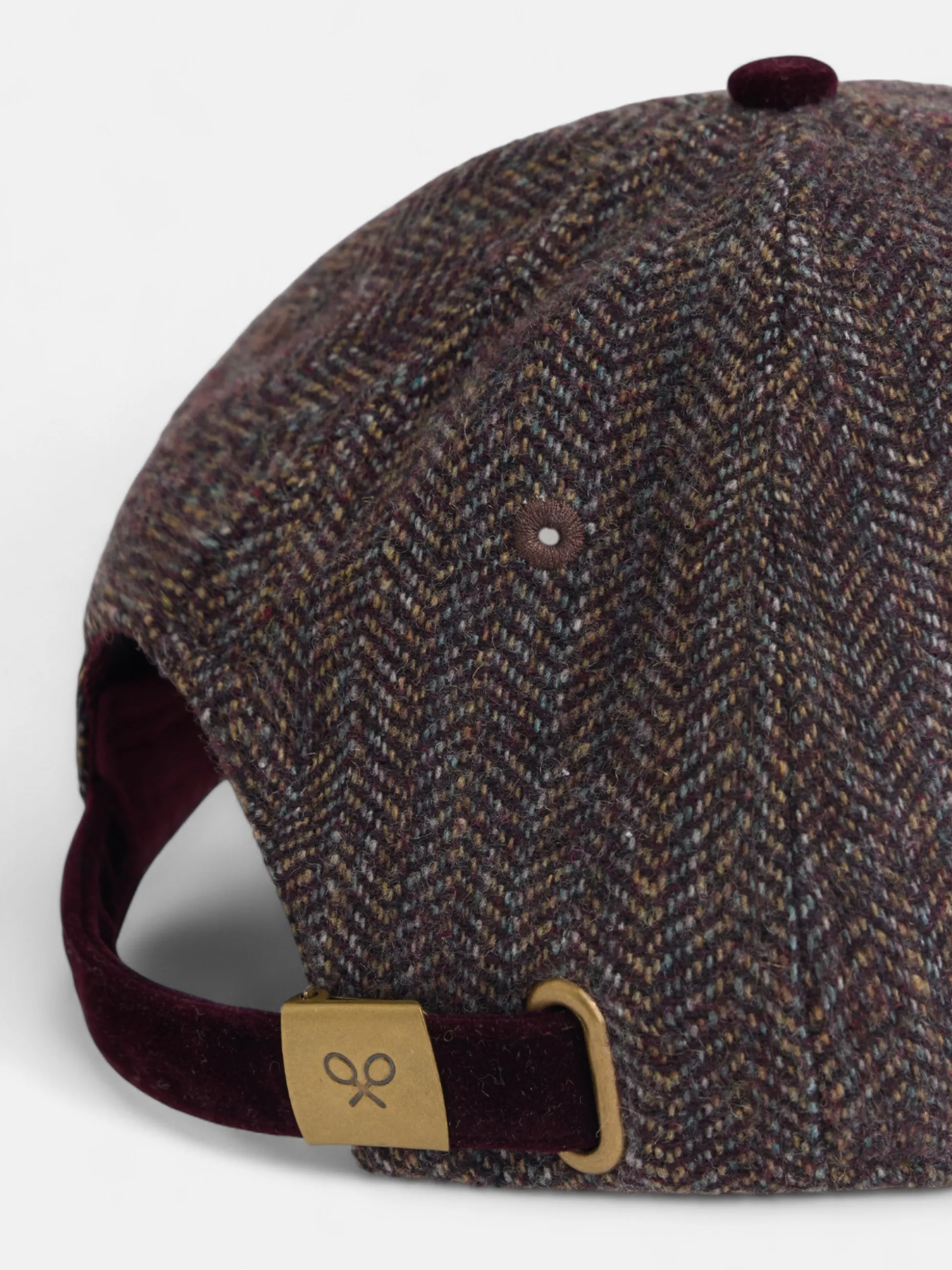 Gorra woman espiga burdeos