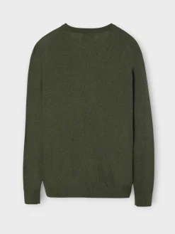 Jersey classic cuello pico verde