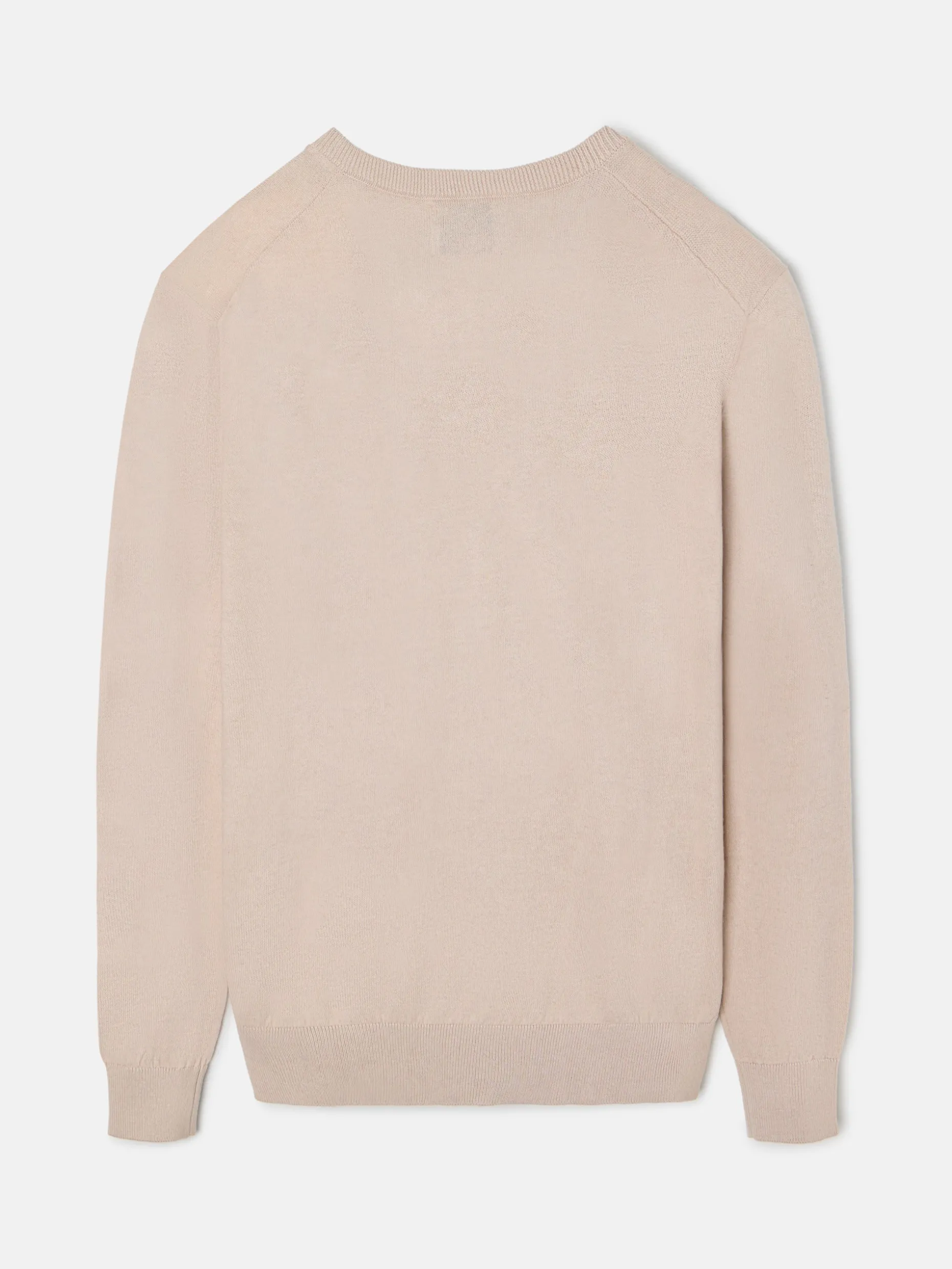 Jersey classic cuello pico beige