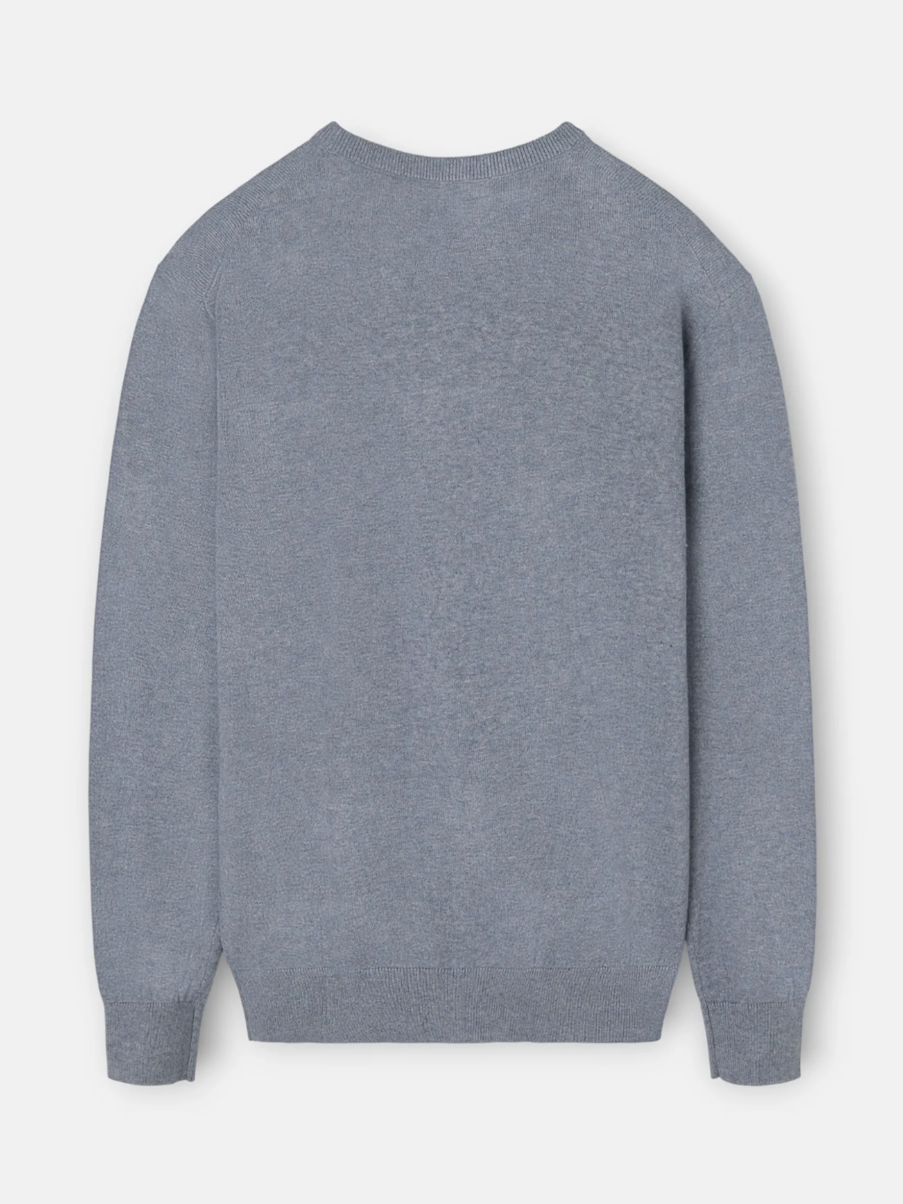 Jersey classic cuello redondo gris
