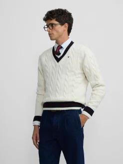 Jersey college beige claro