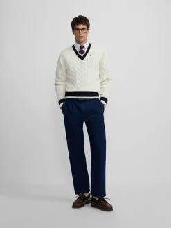Jersey college beige claro
