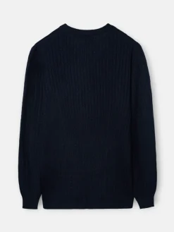 Jersey de ochos clasico azul marino
