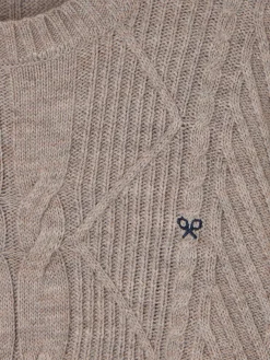 Jersey de ochos marron claro