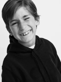 Jersey kids capucha raqueta verde