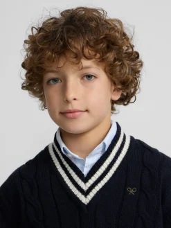 Jersey kids college azul marino