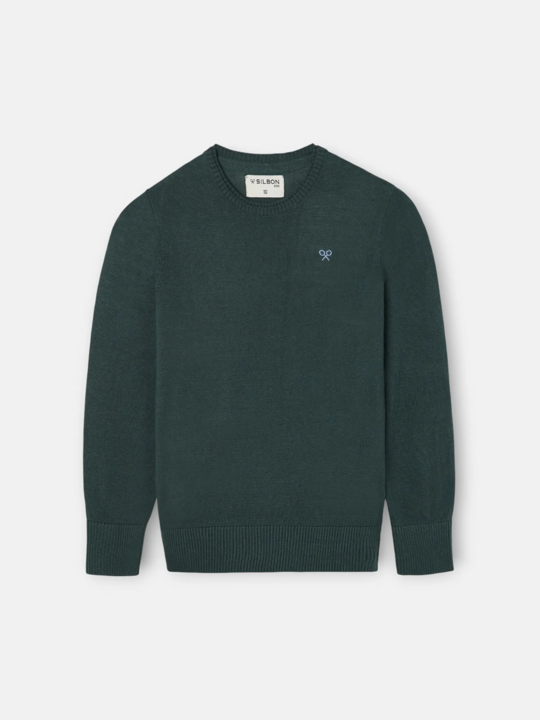 Jersey kids round neck verde