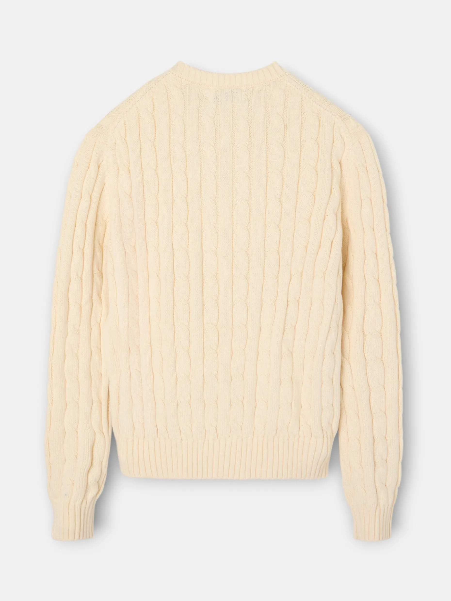 Jersey punto ochos crudo