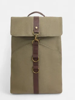 Mochila ajustable verde