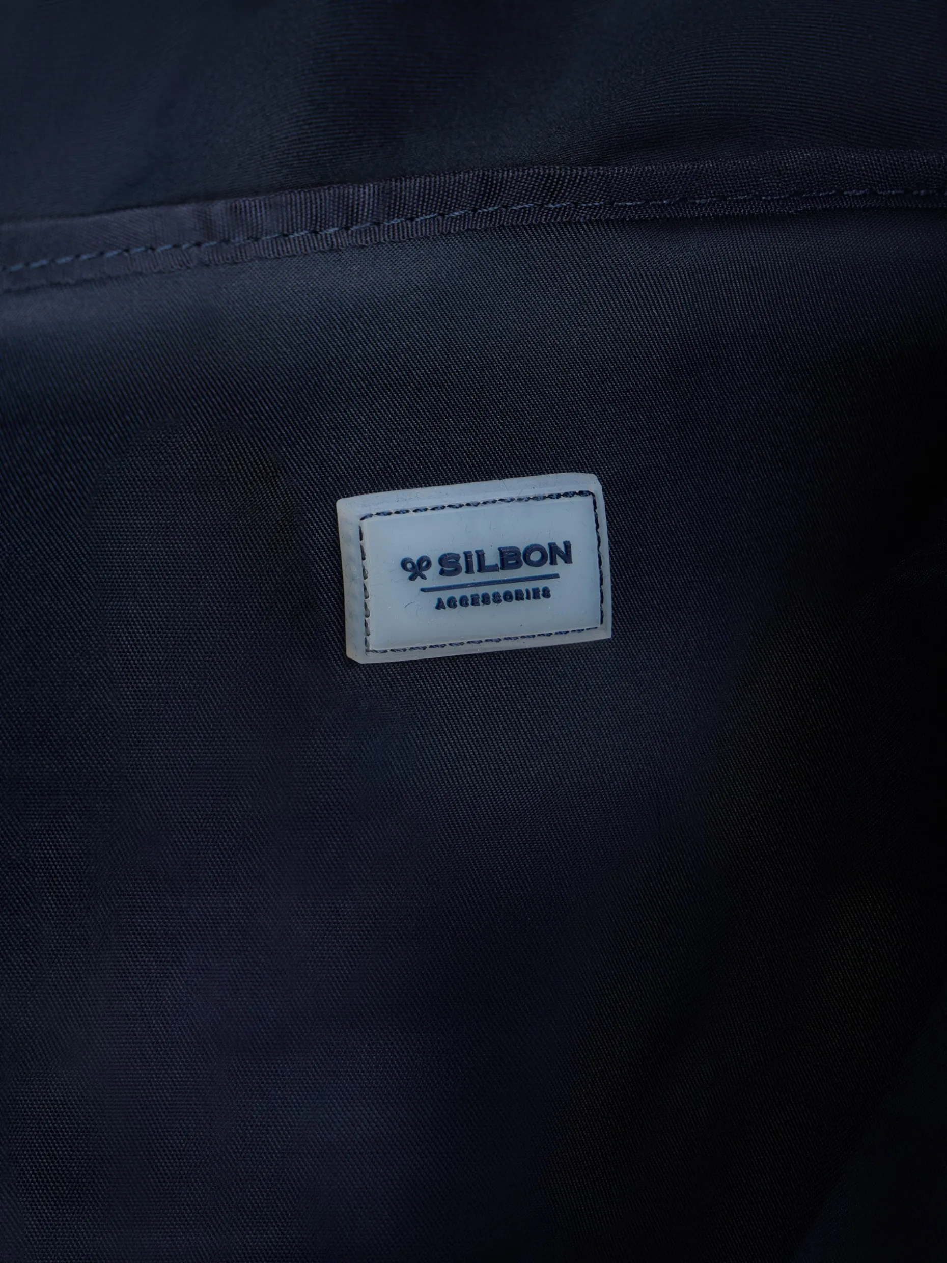 Mochila enrollable azul marino