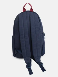 Mochila teen sport parches azul marino