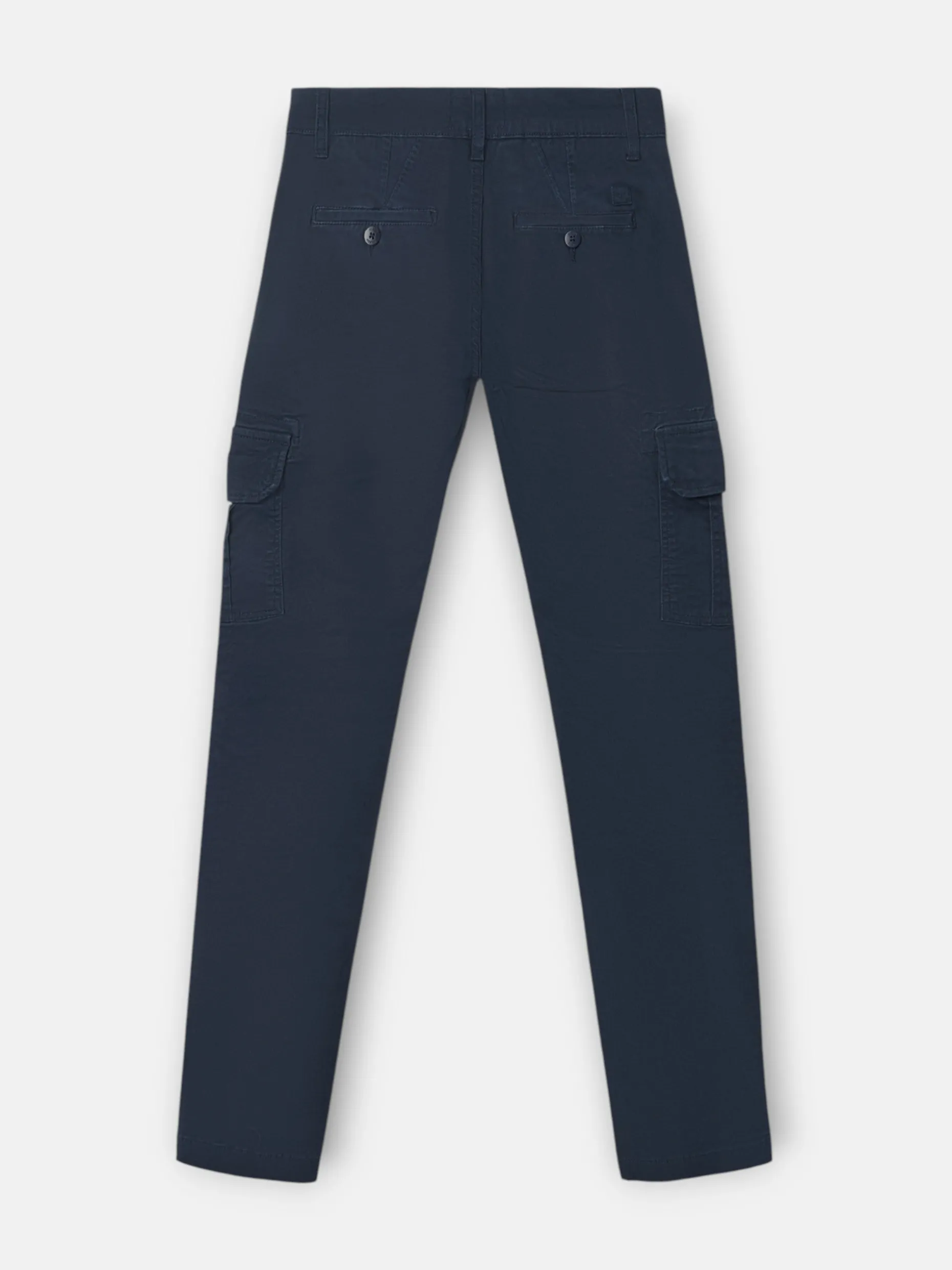 Pantalon cargo casual azul marino