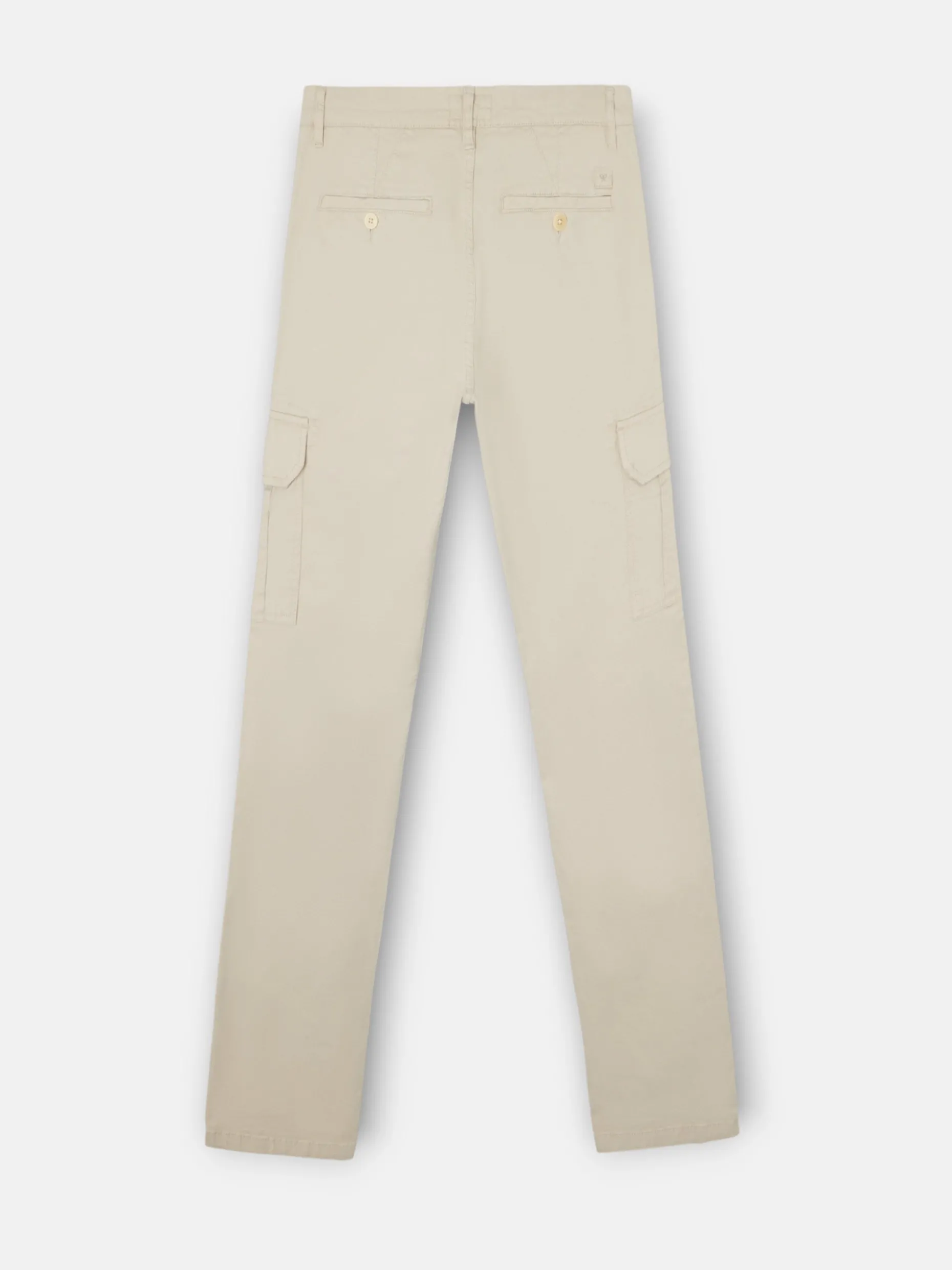 Pantalon cargo casual beige