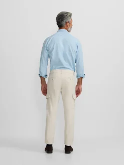 Pantalon cargo casual piedra
