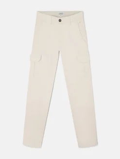 Pantalon cargo casual piedra