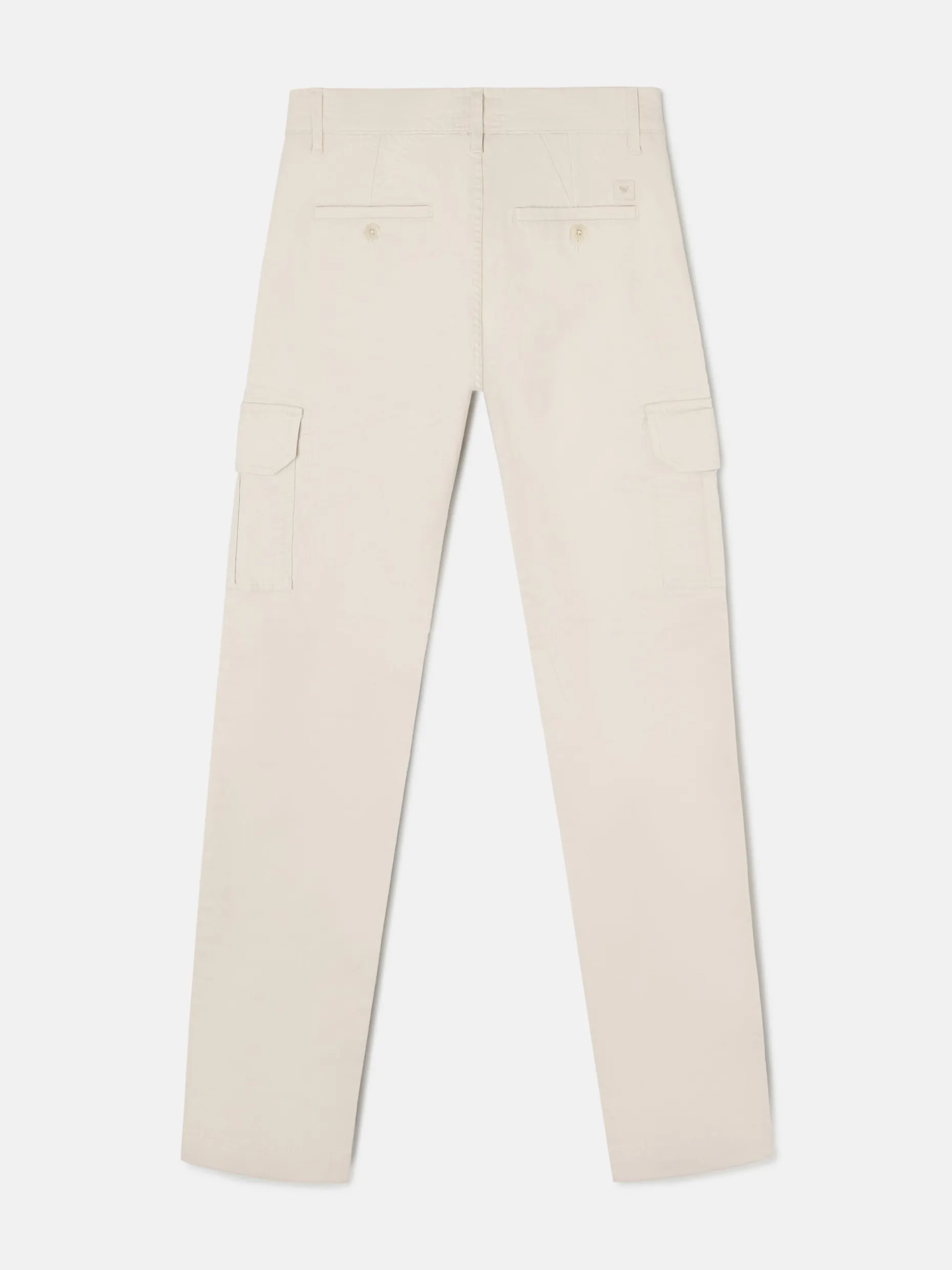 Pantalon cargo casual piedra