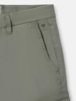 Pantalon cargo casual verde