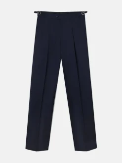 Pantalon chaque espiga azul marino