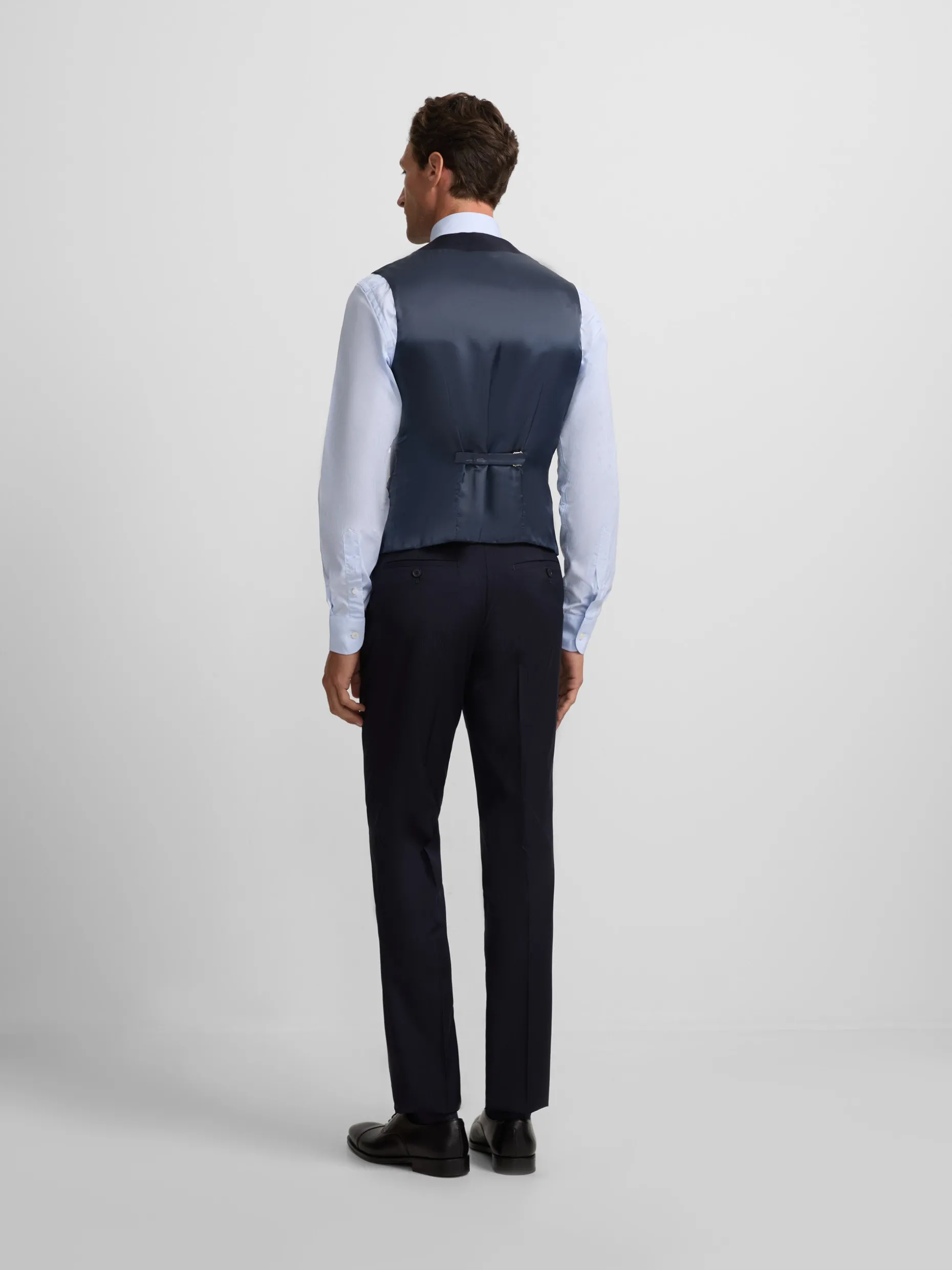Pantalon chaque espiga azul marino