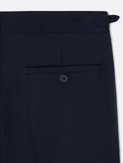 Pantalon chaque espiga azul marino