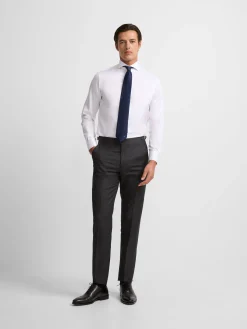 Pantalon chaque principe de gales gris