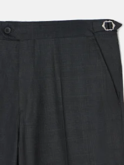 Pantalon chaque principe de gales gris
