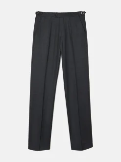 Pantalon chaque principe de gales gris
