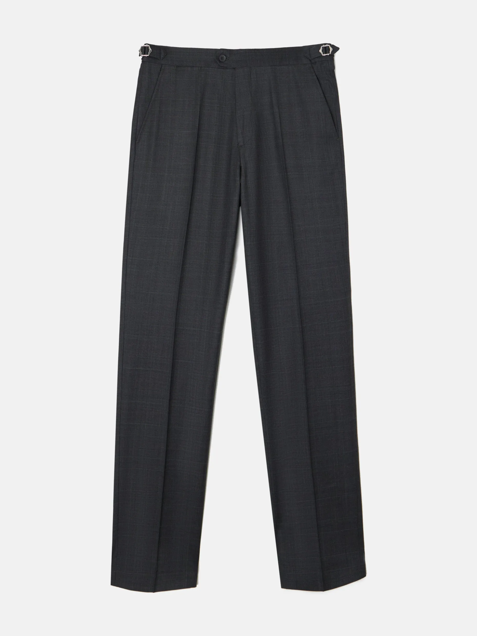 Pantalon chaque principe de gales gris