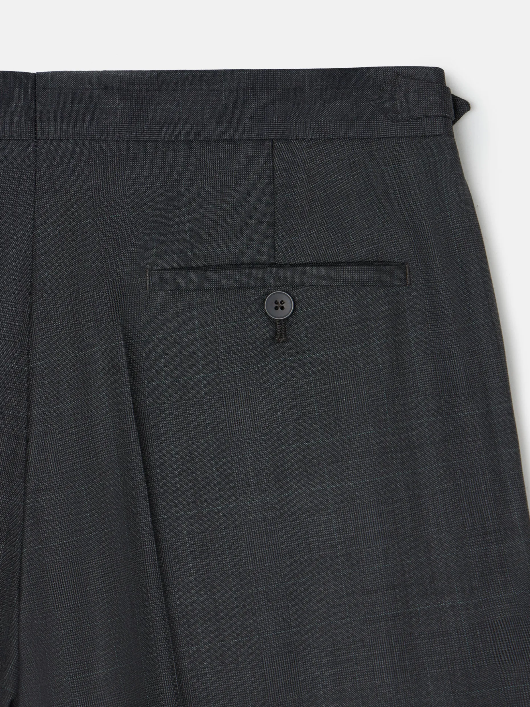 Pantalon chaque principe de gales gris
