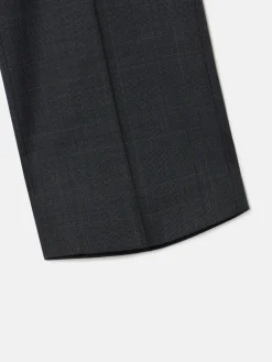Pantalon chaque principe de gales gris