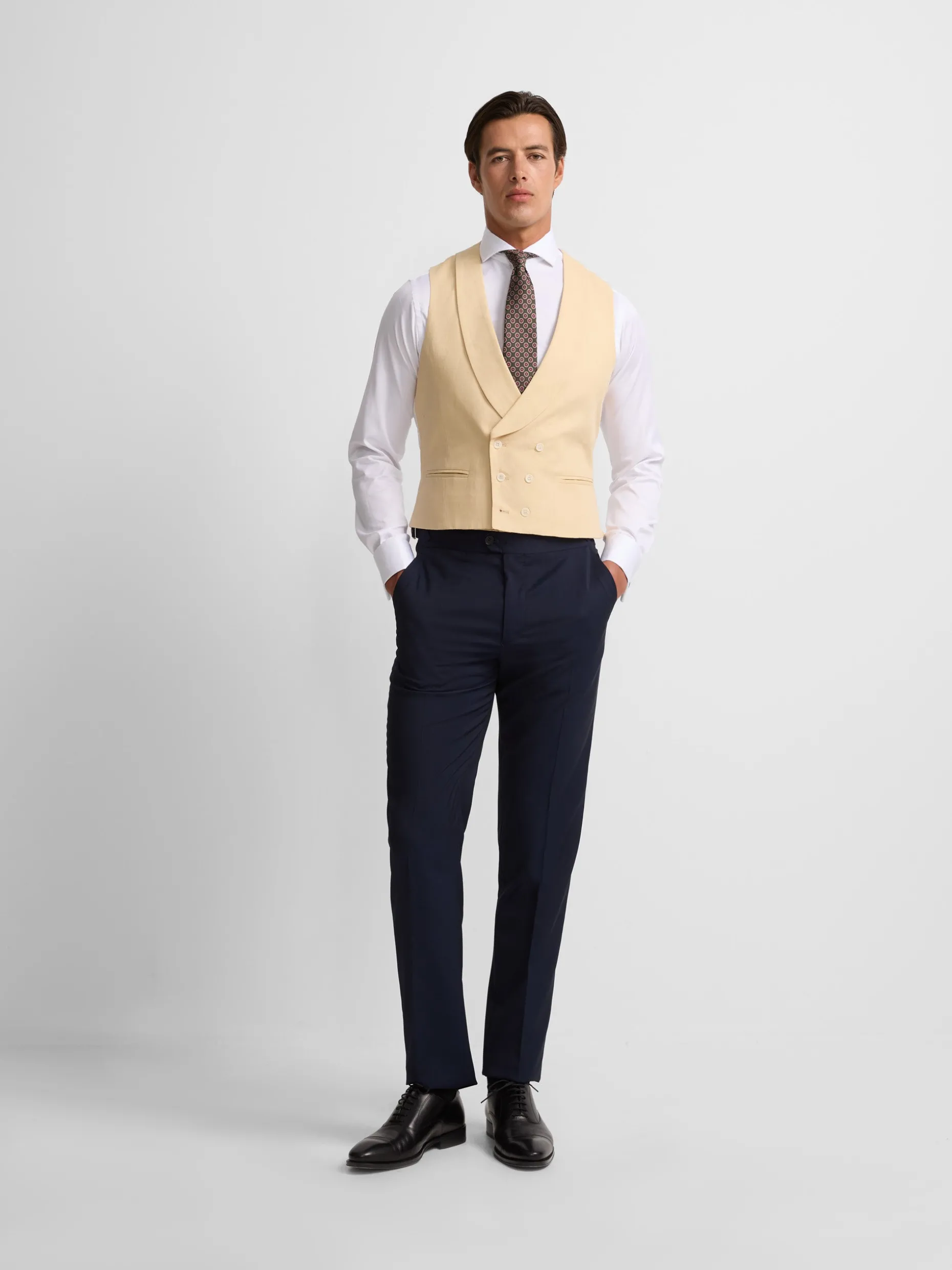 Pantalon chaque stretch azul claro