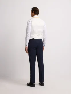 Pantalon chaque stretch azul claro