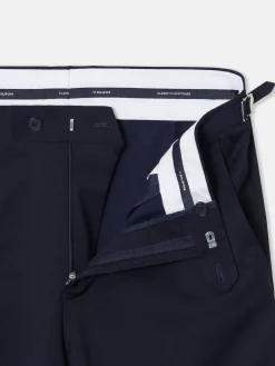 Pantalon chaque stretch azul claro