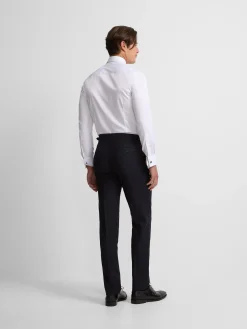 Pantalon chaque stretch azul marino
