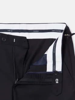 Pantalon chaque stretch azul marino
