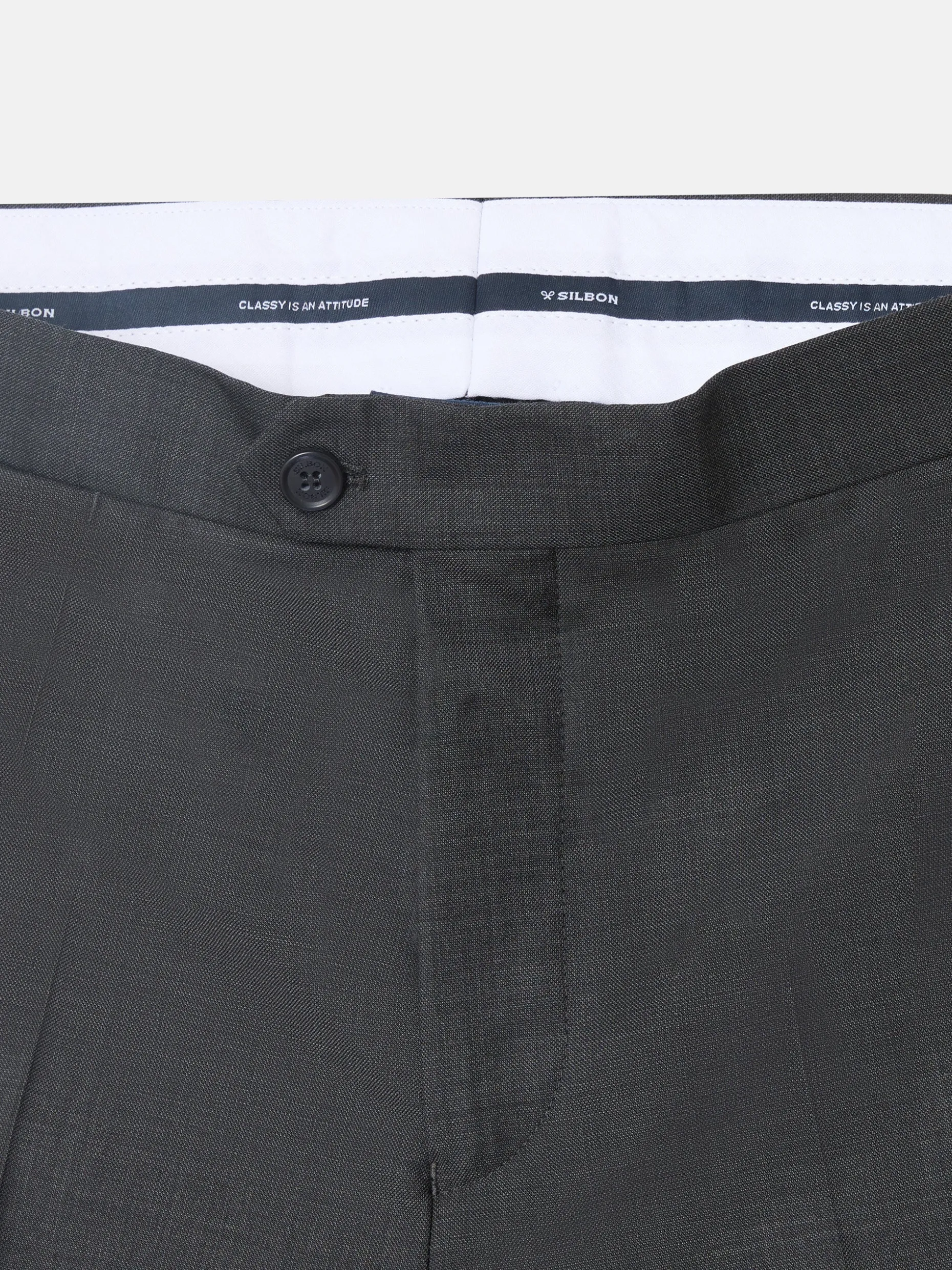 Pantalon chaque stretch gris