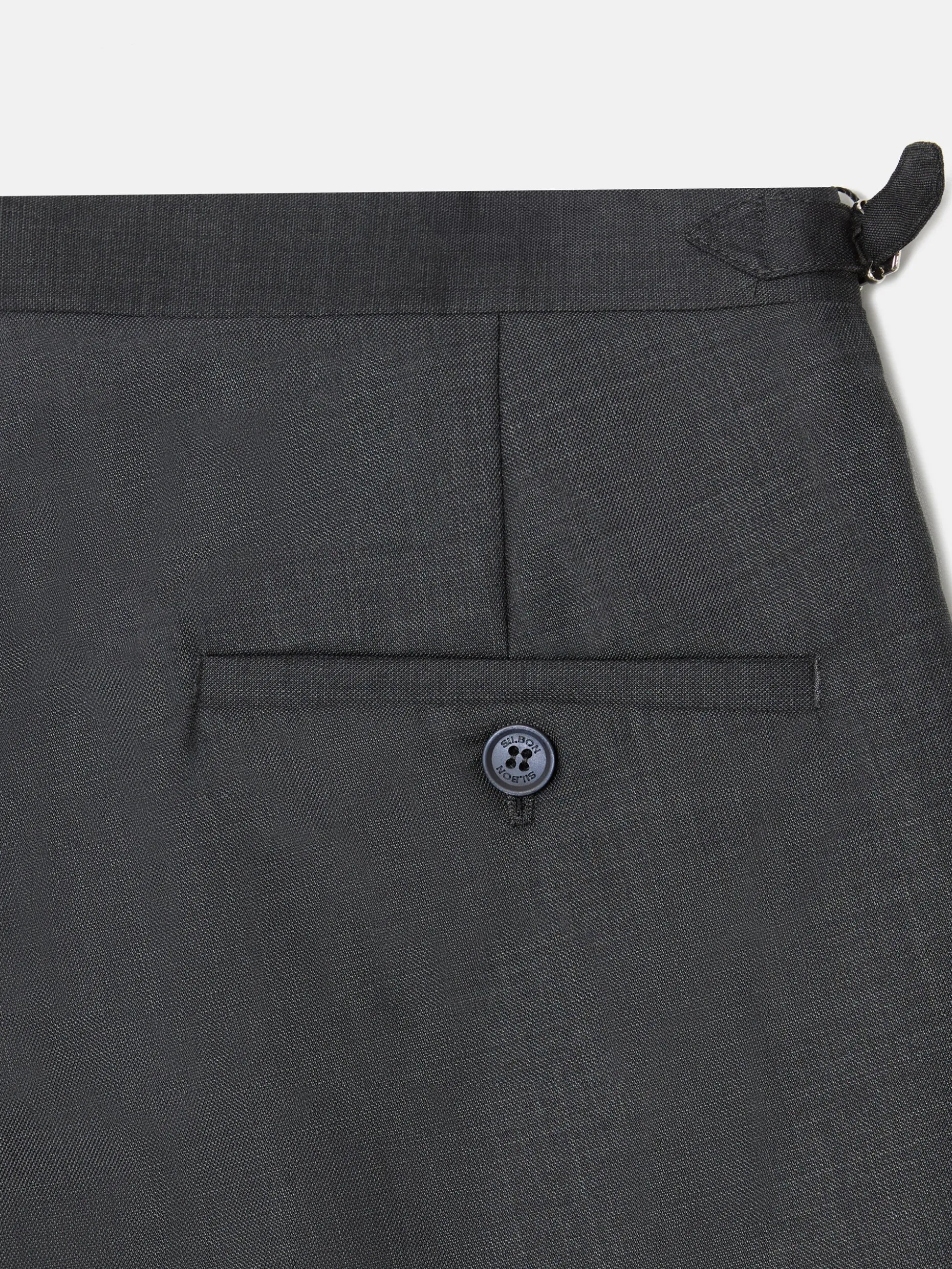 Pantalon chaque stretch gris