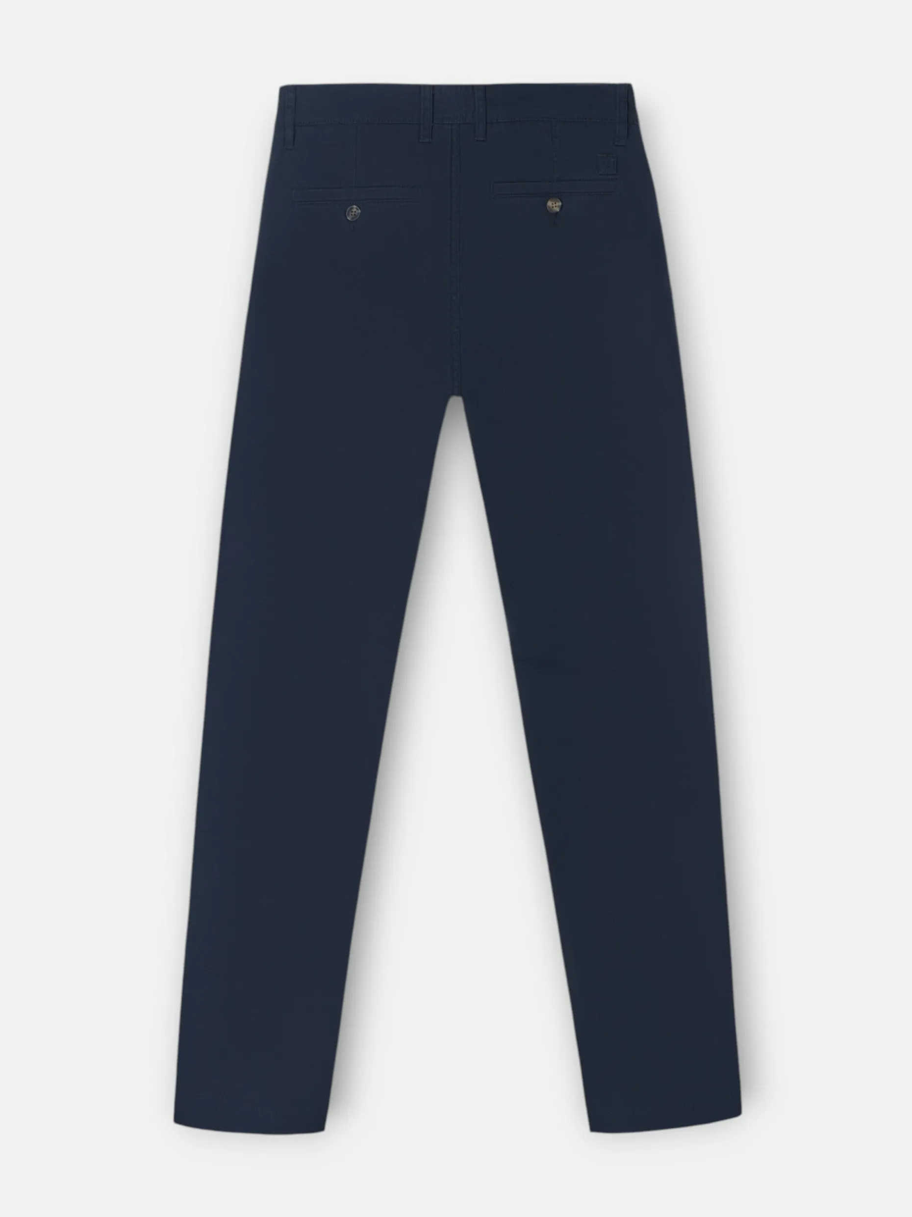 Pantalon chino casual azul marino